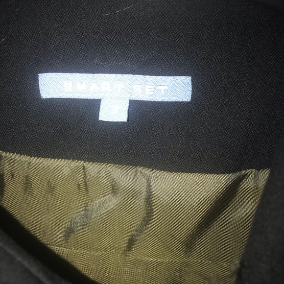 Smartset jacket black size S/m bomber - Picture 5 of 6